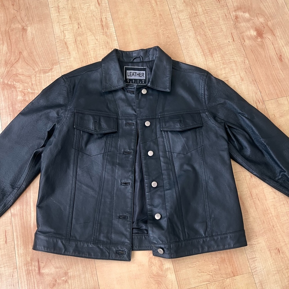 Vintage leather jacket